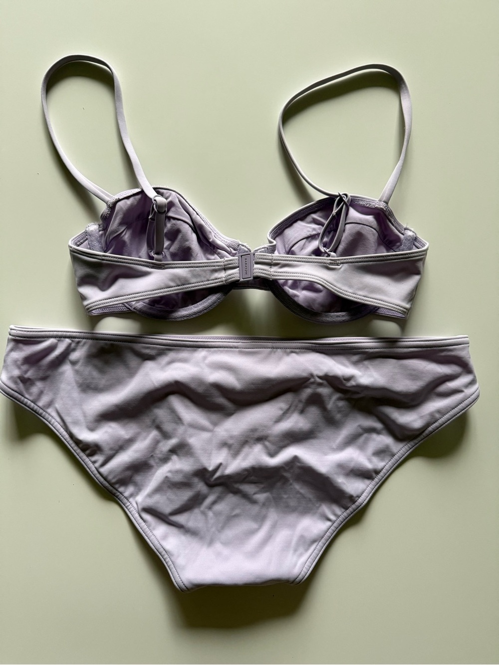 Babaton Pastel Lilac Underwire Bikini Set - Picture 2 of 13